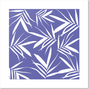 Leaves pattern, leaves, leaf, nature, pattern, digital, illustration, botanical, autumn, fallxmas, summer, painting, tropical, plant, graphicdesign, classic, minimal, decor, acrylic, tropical,  purple, Posters and Art